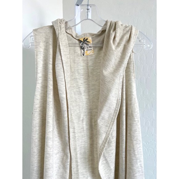 Lily Beach Heather Oatmeal Cover-Up - Picture 2 of 4